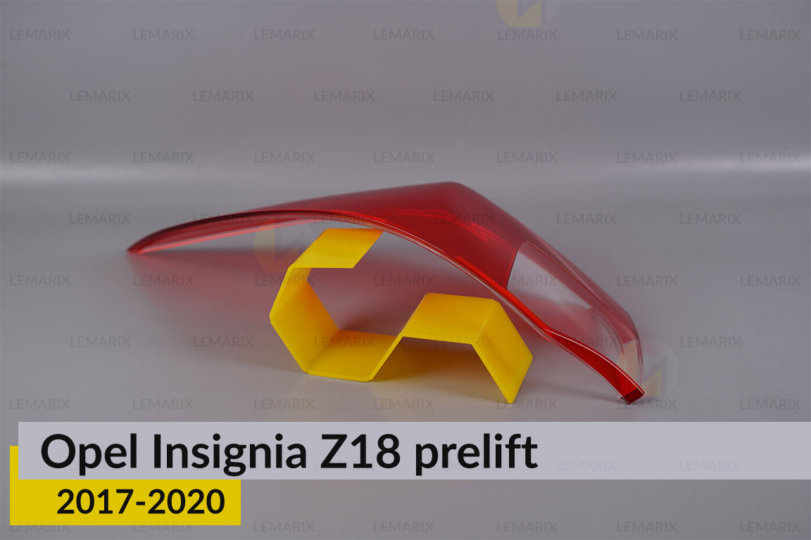 Скло заднього ліхтаря зовнішнє в крилі Opel Insignia Z18 (2017-2020) дорест ліве