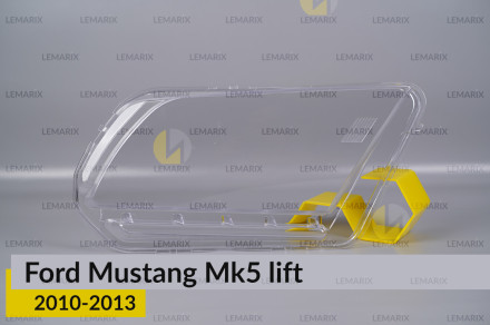 Скло фари Ford Mustang Mk5 (2010-2013) рест праве