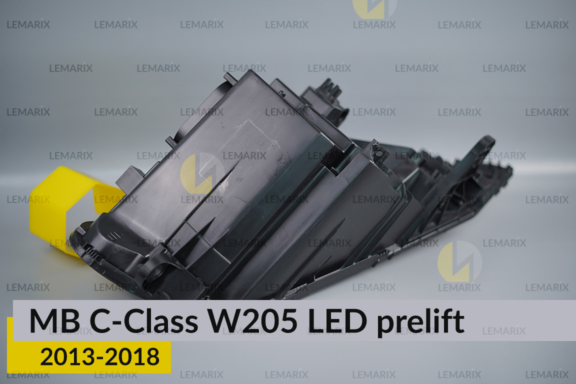 Корпус фары Mercedes-Benz C-Class W205 LED (2013-2018) дорест левый