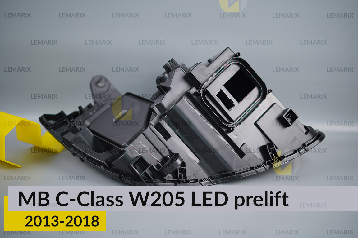 Корпус фары Mercedes-Benz C-Class W205 LED (2013-2018) дорест левый