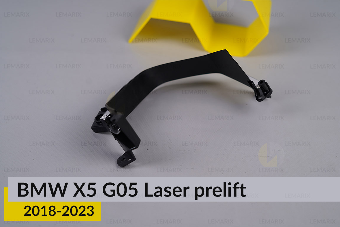 Декоративна маска під світловод лінзи велика BMW X5 G05 Laser (2018-2023) дорест права