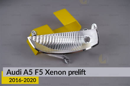 Хромований відбивач поворотника Audi A5 F5 Xenon (2016-2020) дорест лівий