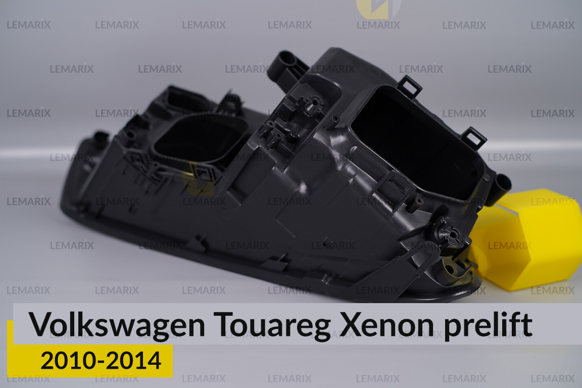 Корпус фары VW Volkswagen Touareg Xenon (2010-2014) дорест левый