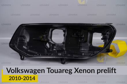 Корпус фари VW Volkswagen Touareg Xenon (2010-2014) дорест лівий