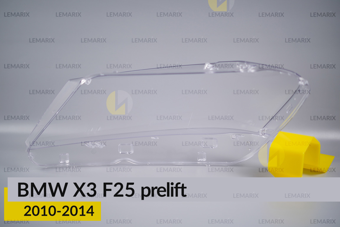 Стекло фары BMW X3 F25 (2010-2014) дорест правое