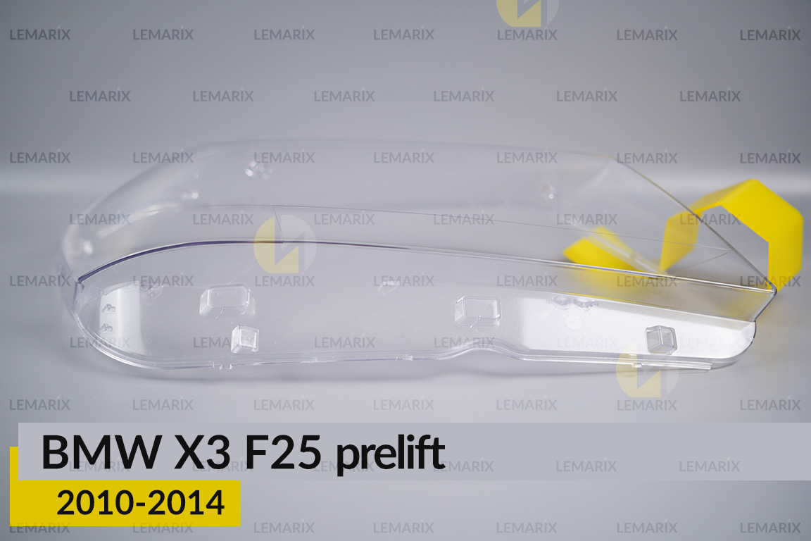 Стекло фары BMW X3 F25 (2010-2014) дорест правое