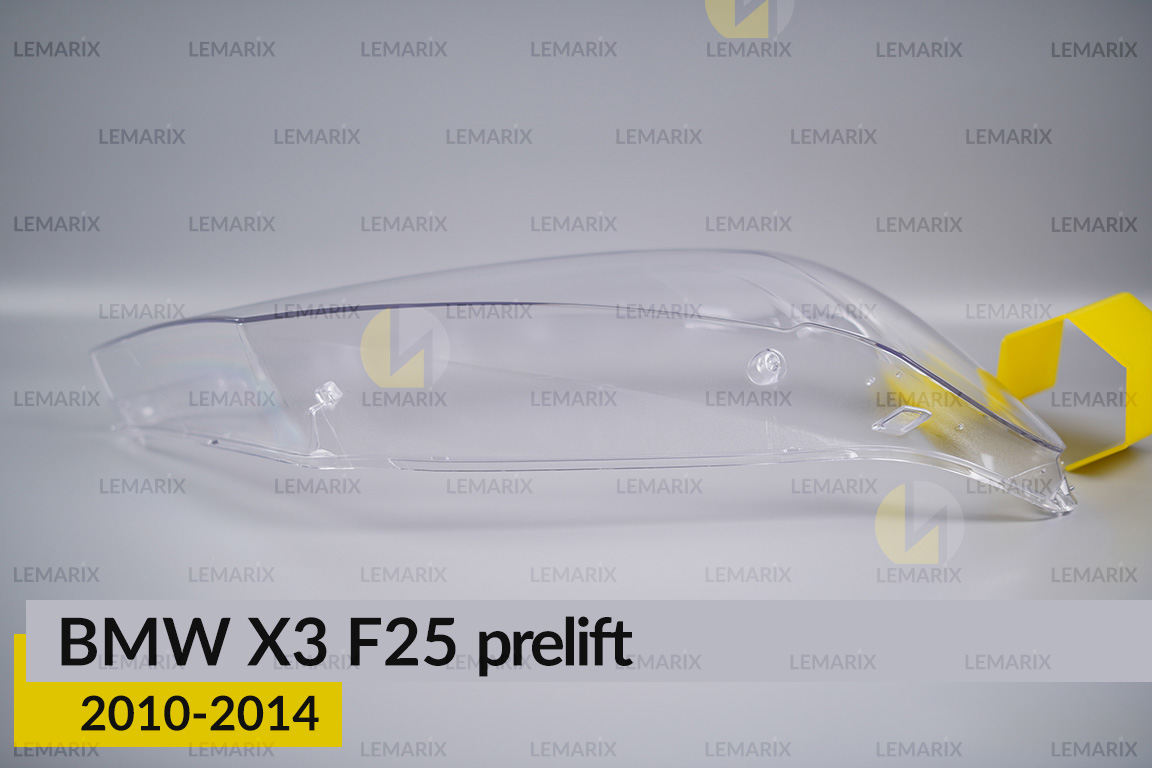 Стекло фары BMW X3 F25 (2010-2014) дорест правое
