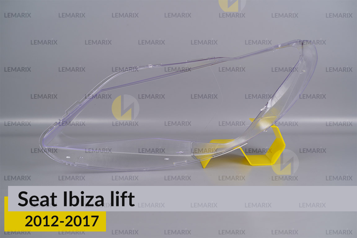 Скло фари Seat Ibiza (2012-2017) рест праве