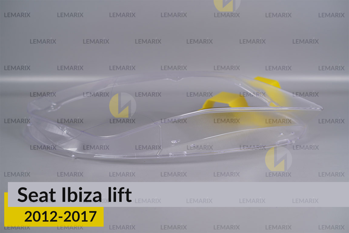Скло фари Seat Ibiza (2012-2017) рест праве