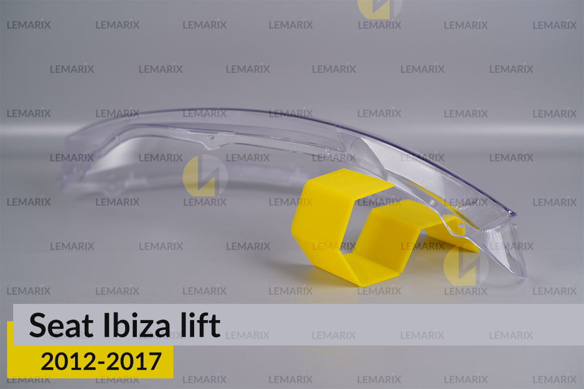 Скло фари Seat Ibiza (2012-2017) рест праве