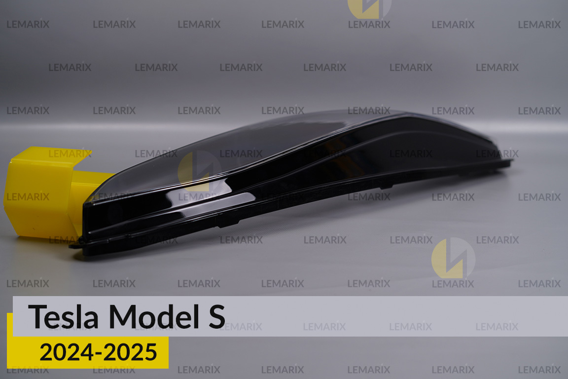 Стекло фары Tesla Model S (2024-2026) правое