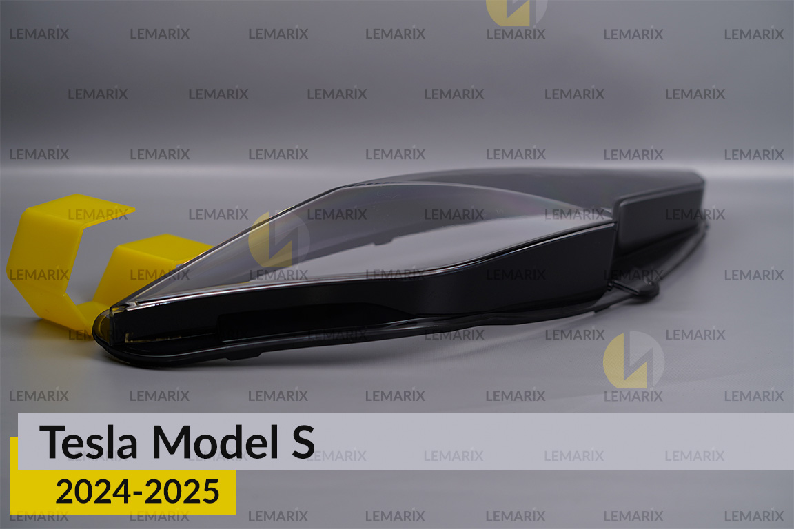 Стекло фары Tesla Model S (2024-2026) правое