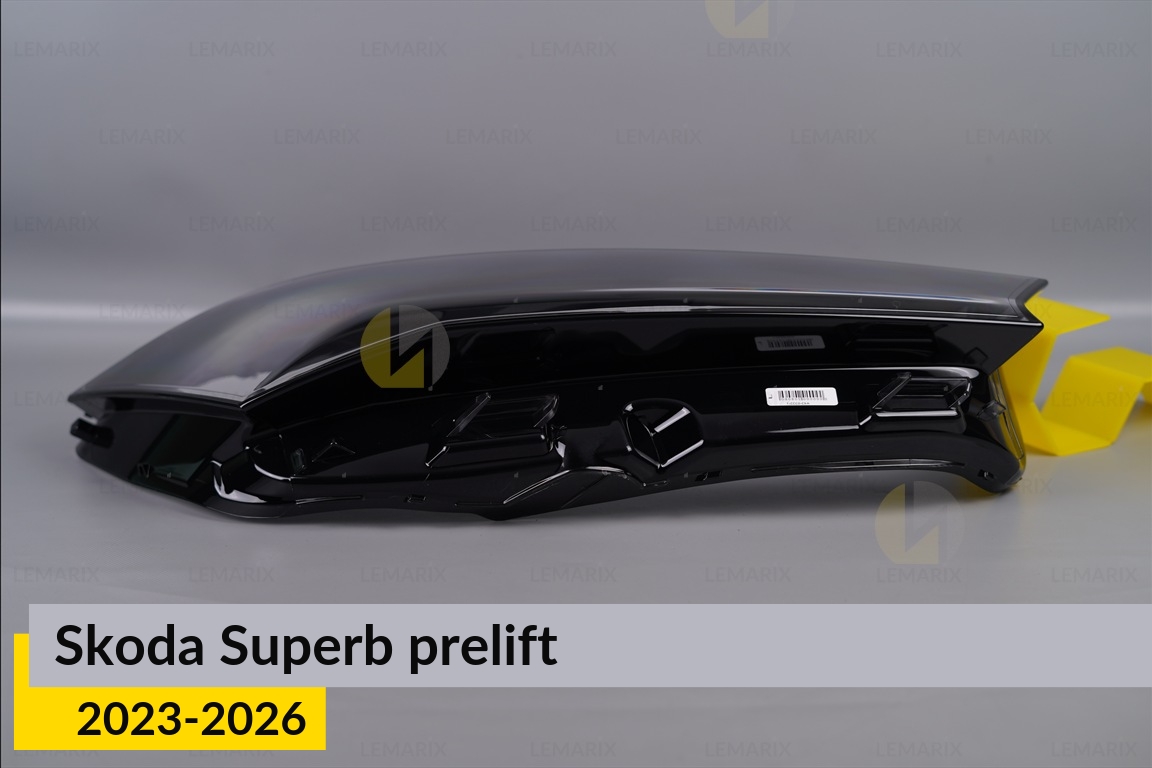 Стекло фары Skoda Superb (2023-2026) дорест правое
