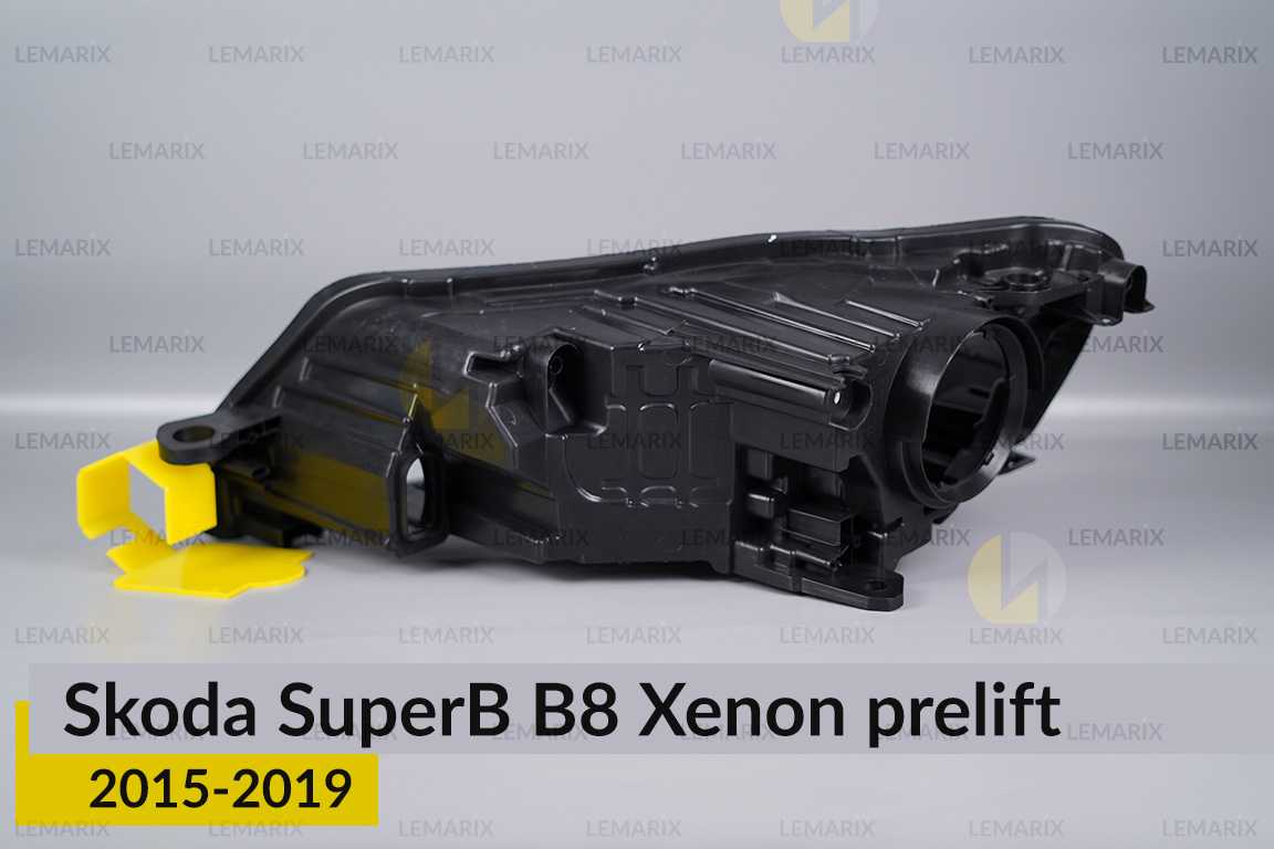Корпус фары Skoda SuperB B8 Xenon (2015-2019) дорест правый