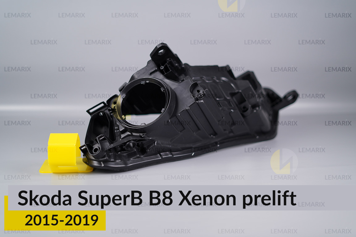 Корпус фары Skoda SuperB B8 Xenon (2015-2019) дорест правый