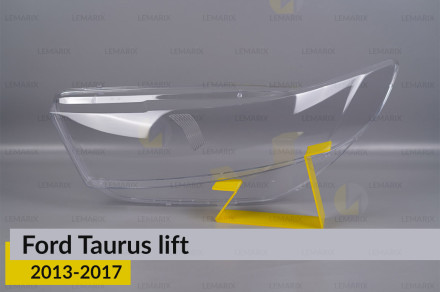 Скло фари Ford Taurus (2013-2017) рест ліве