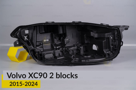 Корпус фари Volvo XC90 2 лінзи (2015-2024) правий