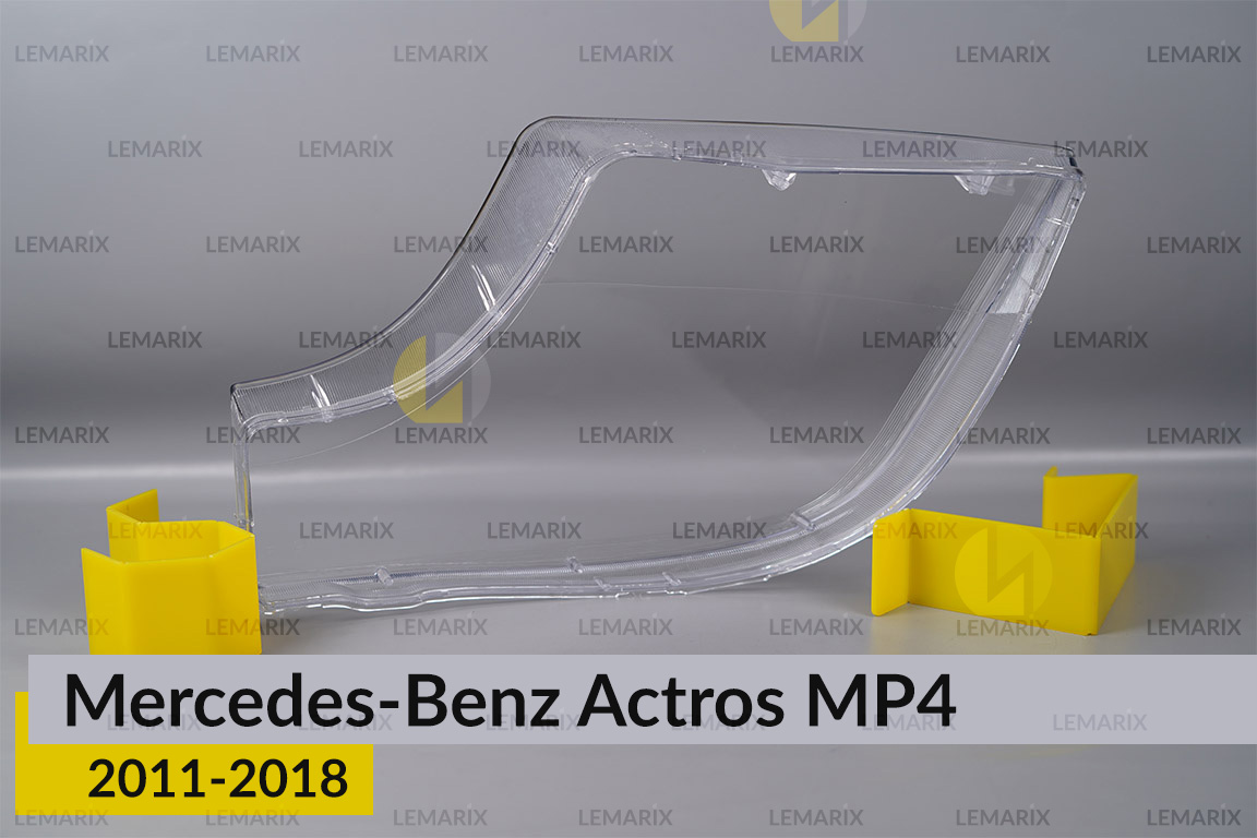 Стекло фары Mercedes-Benz Actros MP4 (2011-2018) правое