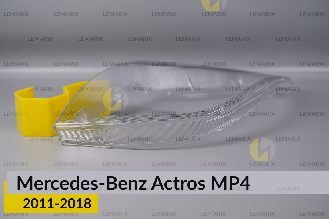 Стекло фары Mercedes-Benz Actros MP4 (2011-2018) правое