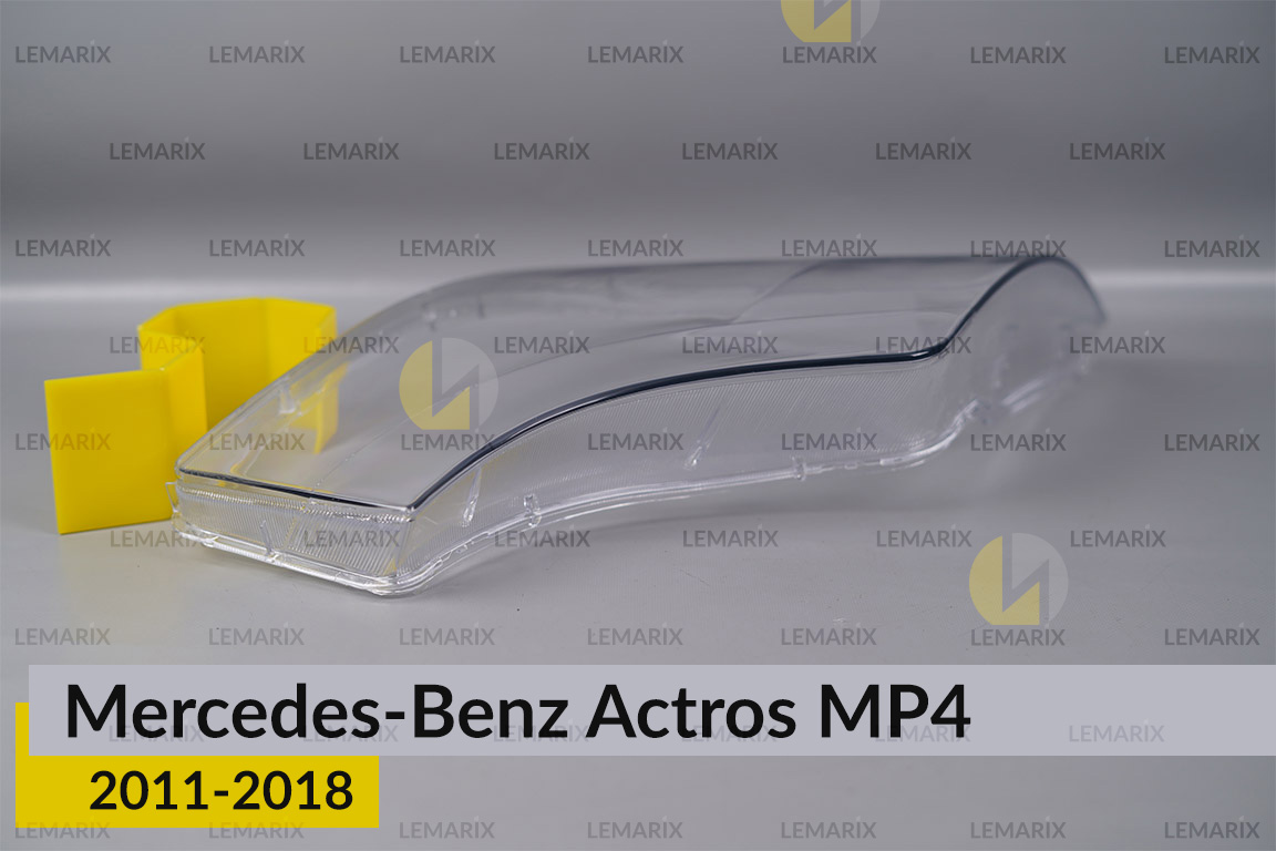 Стекло фары Mercedes-Benz Actros MP4 (2011-2018) правое
