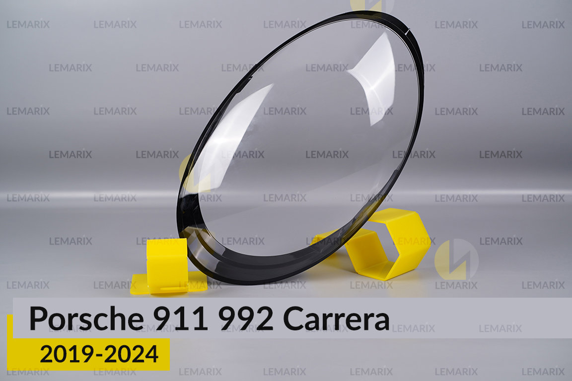 Стекло фары Porsche 911 992 Carrera (2019-2025) левое