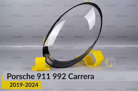 Скло фари Porsche 911 992 Carrera (2019-2025) ліве