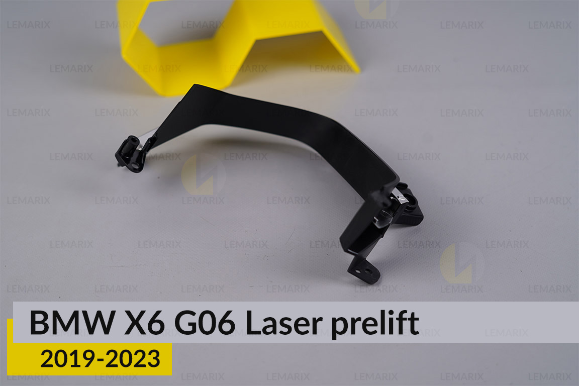 Декоративна маска під світловод лінзи велика BMW X6 G06 Laser (2019-2023) дорест ліва