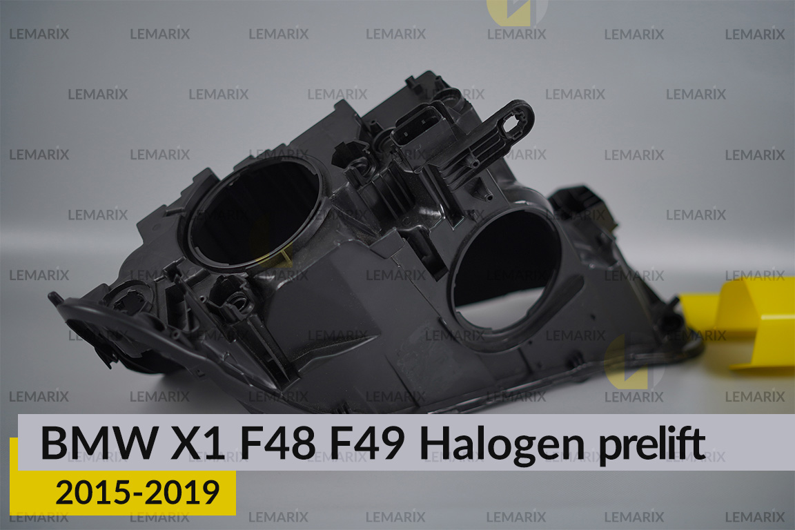 Корпус фары BMW X1 F48 F49 Halogen (2015-2019) дорест правый