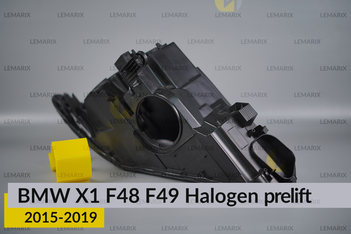 Корпус фары BMW X1 F48 F49 Halogen (2015-2019) дорест правый