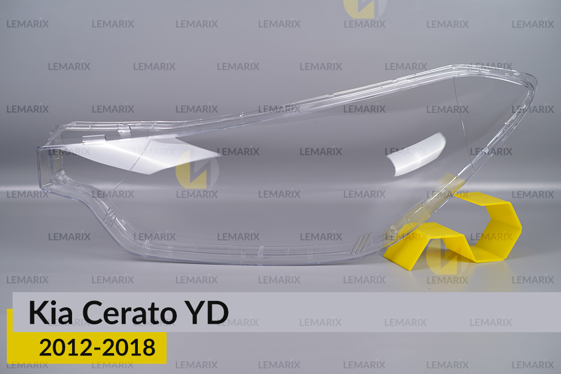 Стекло фары Kia Cerato YD (2012-2018) левое