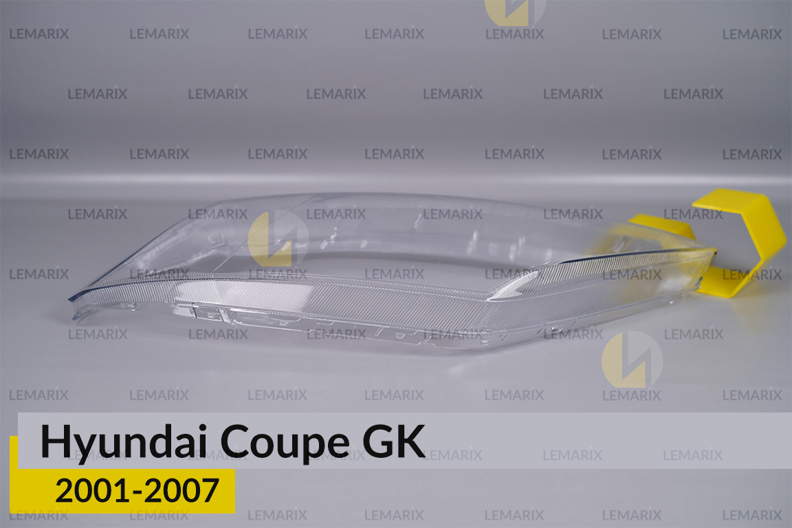 Скло фари Hyundai Coupe GK (2001-2007) ліве