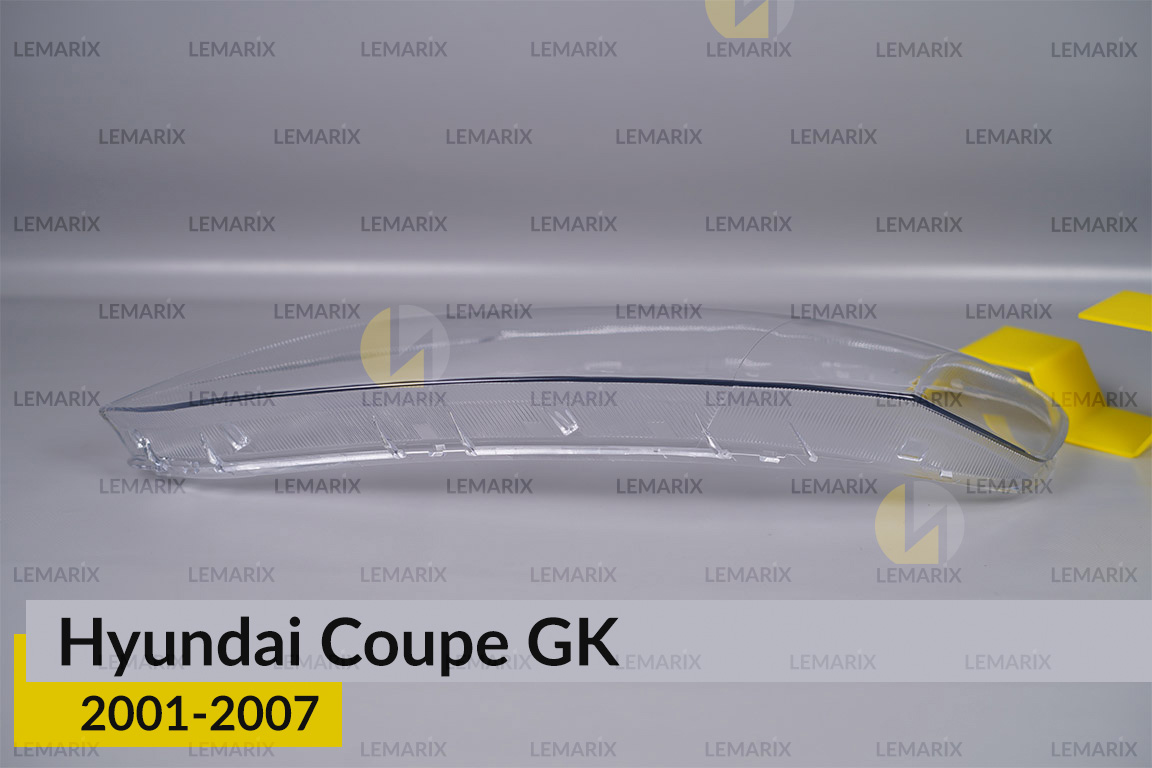 Скло фари Hyundai Coupe GK (2001-2007) ліве