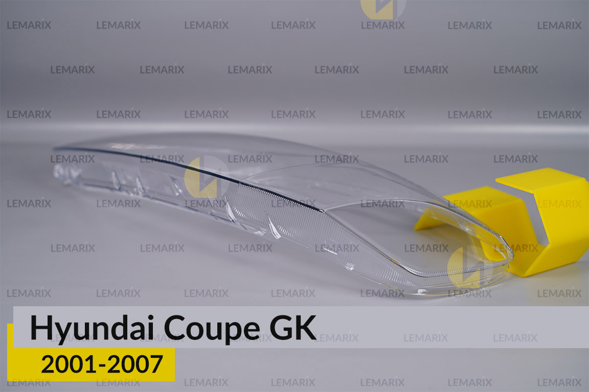 Скло фари Hyundai Coupe GK (2001-2007) ліве