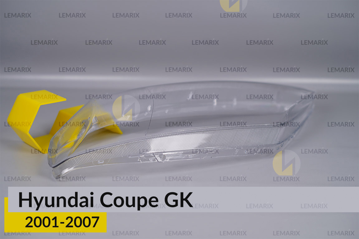 Скло фари Hyundai Coupe GK (2001-2007) ліве