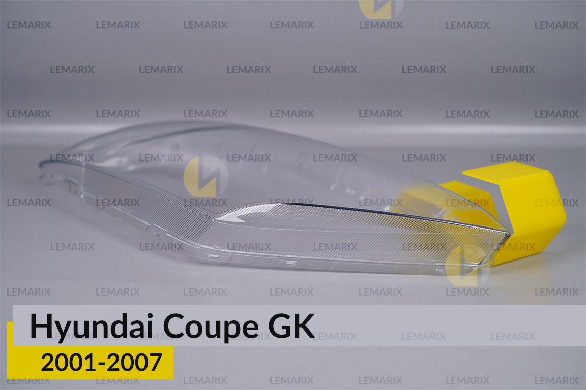 Скло фари Hyundai Coupe GK (2001-2007) ліве