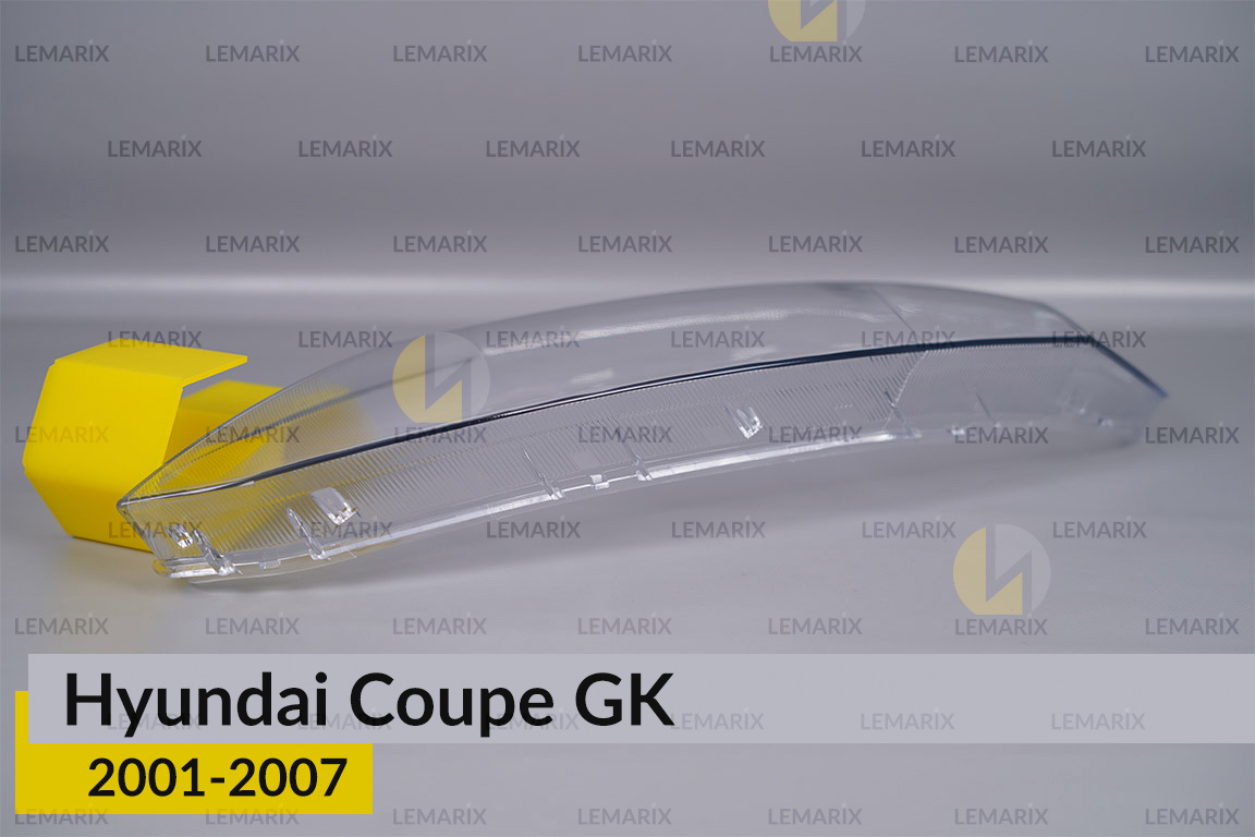 Скло фари Hyundai Coupe GK (2001-2007) ліве