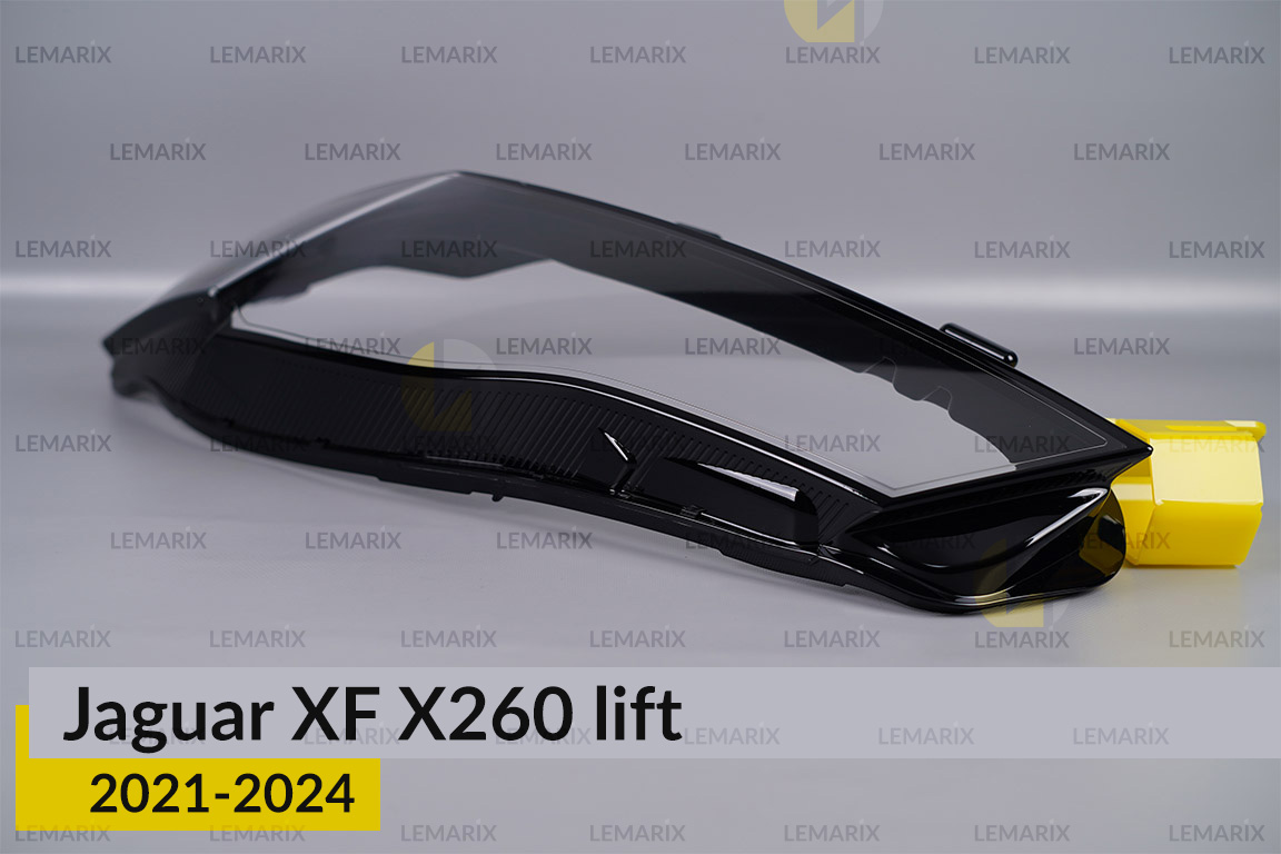 Скло фари Jaguar XF X260 (2021-2024) рест ліве