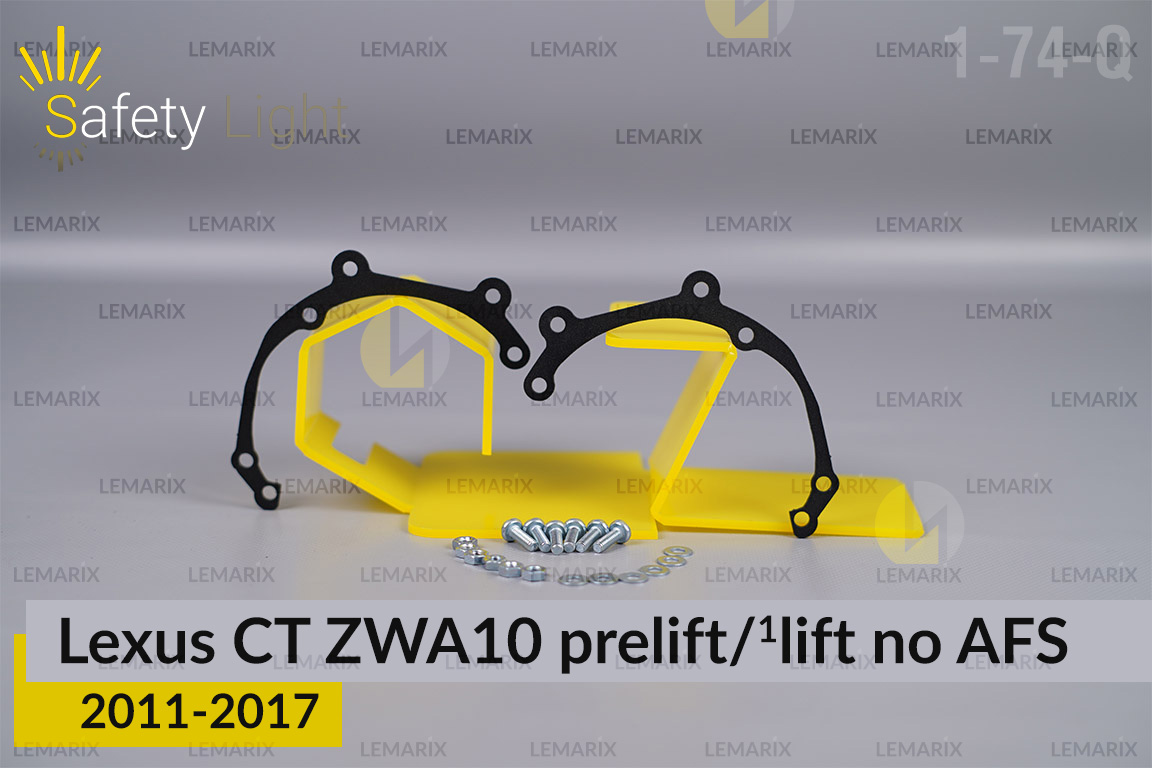 Переходная рамка для Lexus CT ZWA10 no AFS (2011-2017) дорест/1 рест