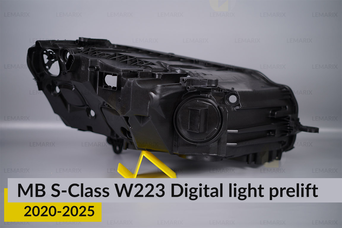 Корпус фари Mercedes-Benz S-Class W223 Digital light (2020-2026) дорест лівий