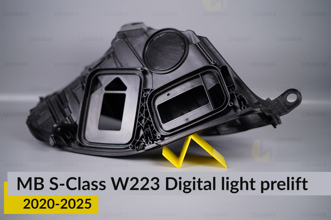 Корпус фари Mercedes-Benz S-Class W223 Digital light (2020-2026) дорест лівий