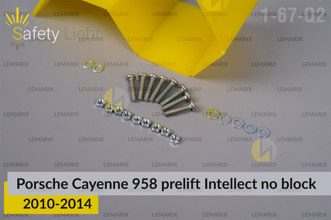 Переходная рамка для Porsche Cayenne 958 Intellect no block (2010-2014) дорест