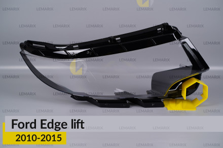 Скло фари Ford Edge (2010-2015) рест праве