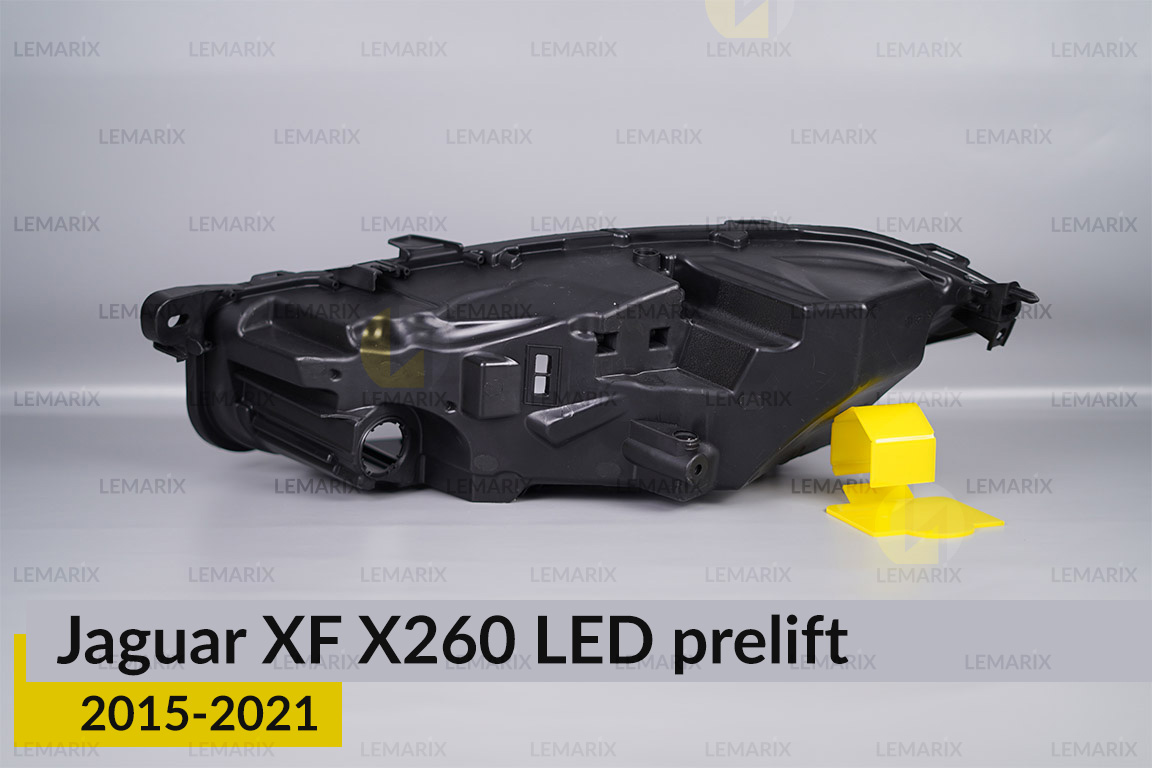 Корпус фари Jaguar XF X260 LED (2015-2021) дорест правий