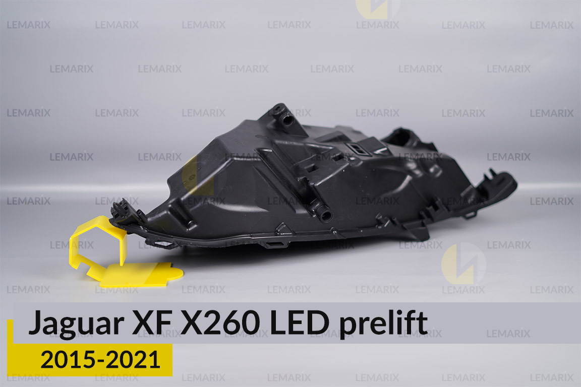 Корпус фари Jaguar XF X260 LED (2015-2021) дорест правий