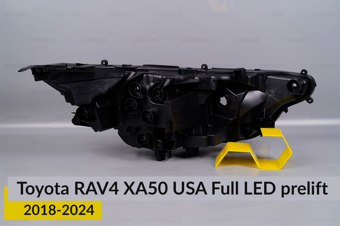 Корпус фары Toyota RAV4 XA50 USA Full LED (2018-2025) дорест левый