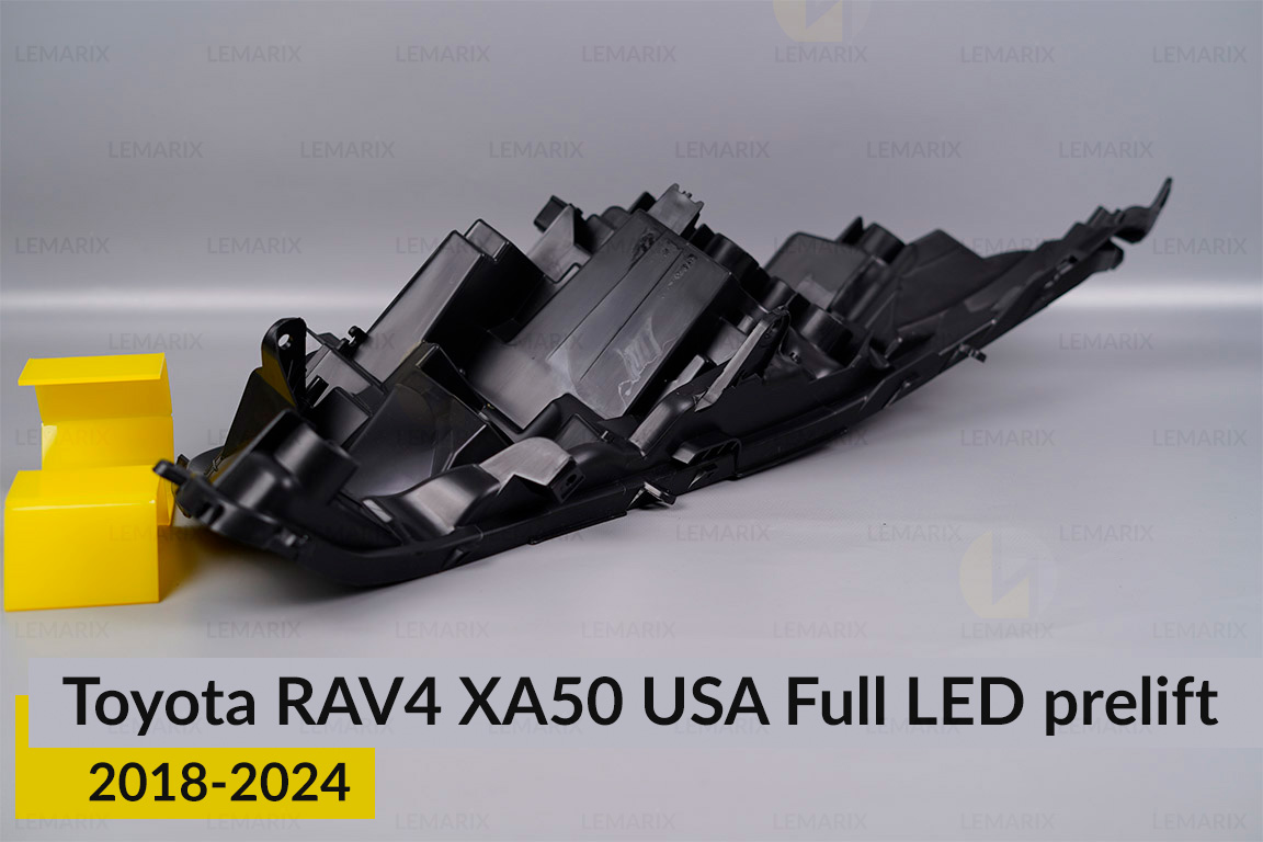Корпус фары Toyota RAV4 XA50 USA Full LED (2018-2025) дорест левый