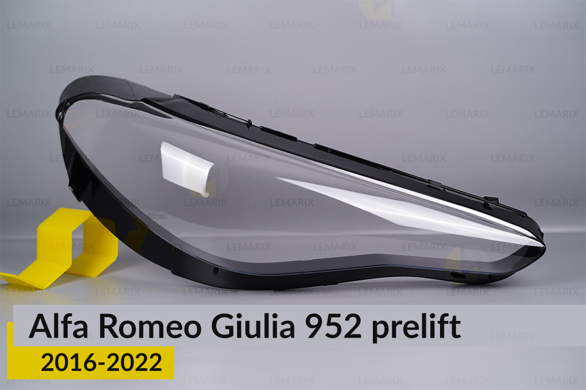 Скло фари Alfa Romeo Giulia 952 (2016-2023) дорест праве