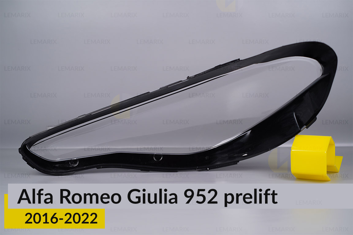 Скло фари Alfa Romeo Giulia 952 (2016-2023) дорест праве