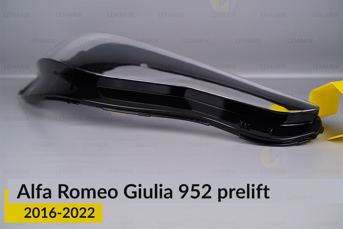 Скло фари Alfa Romeo Giulia 952 (2016-2023) дорест праве
