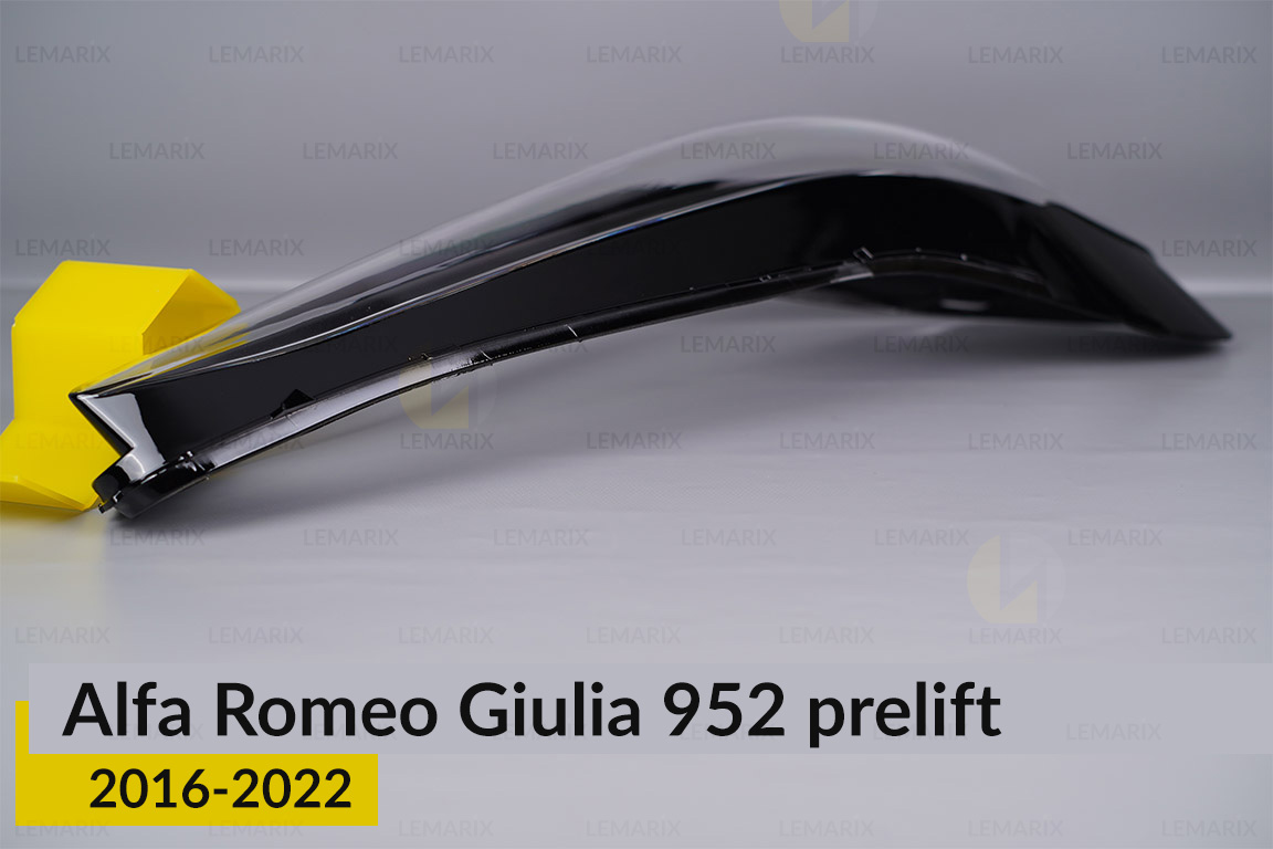 Скло фари Alfa Romeo Giulia 952 (2016-2023) дорест праве